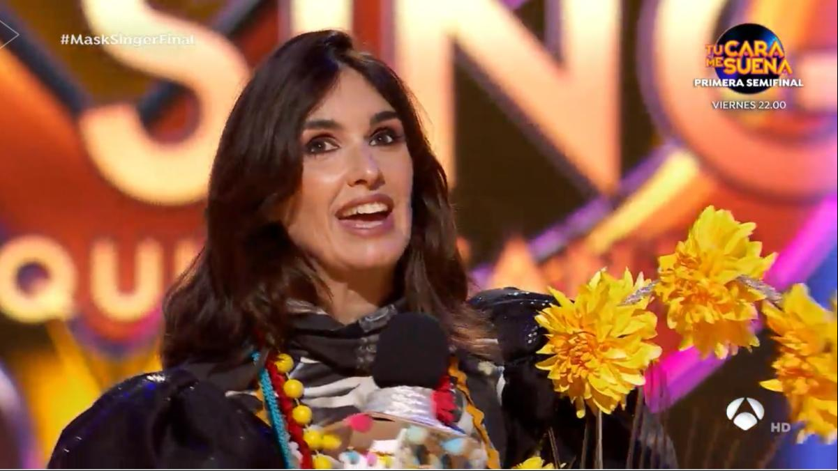 Paz Vega es la ganadora de Mask Singer en una final con pocas sorpresas