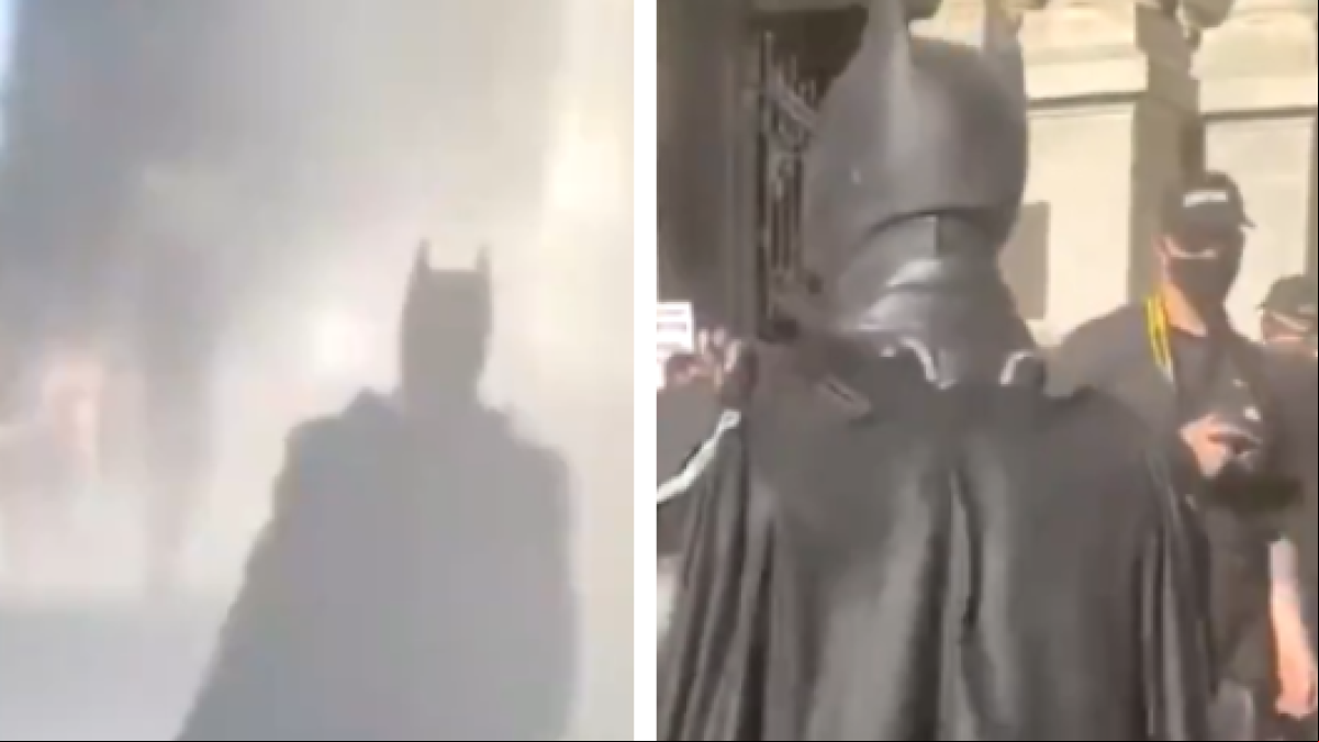 Batman se convierte en el protagonista más inesperado de las protestas en el Capitolio