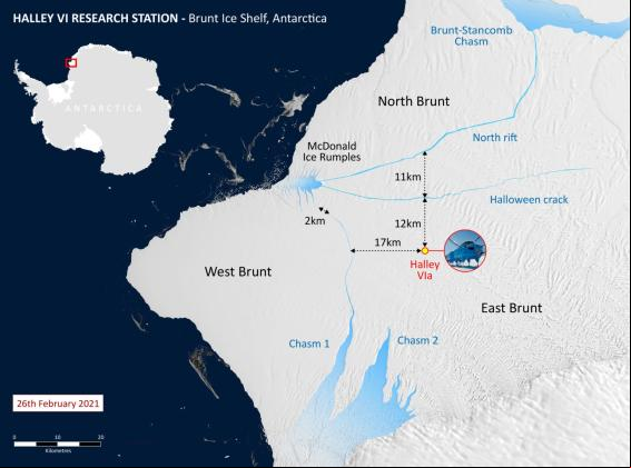 El nuevo iceberg de la Antártida entrará en el Top-10 de los gigantes de hielo