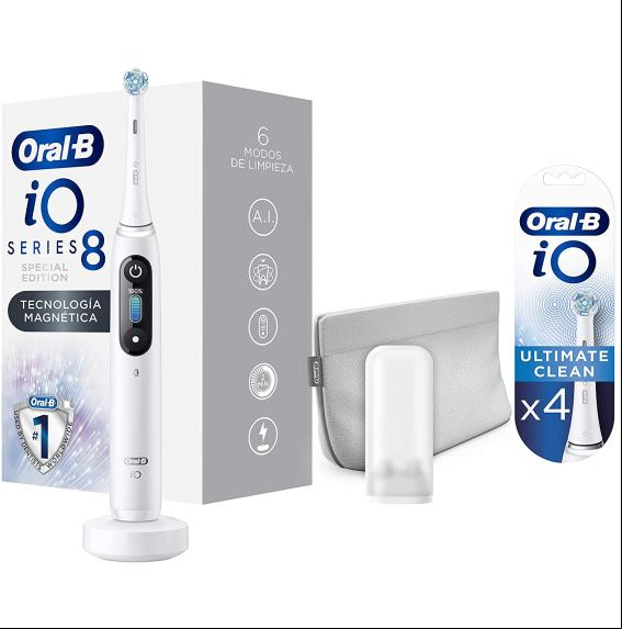 Cepillo eléctrico Oral-B iO 8, una inversión en salud ahora con un 30% de descuento