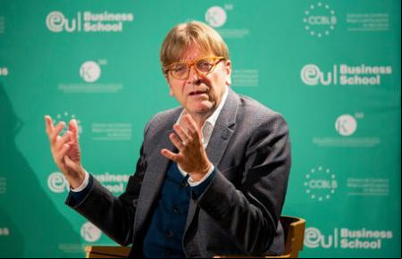 Guy Verhofstadt, Ex Primer Ministro de Bélgica y Miembro del Parlamento Europeo, Presidente de ALDE