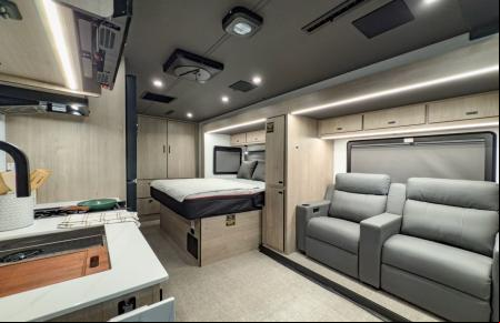 Así es la polivalente autocaravana repleta de comodidades para todo el año.