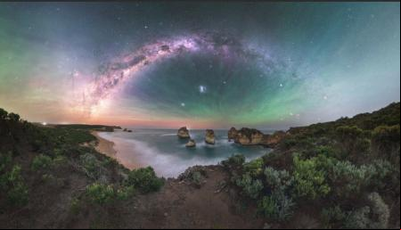 «Diamond Beach Emerald Sky» – Great Ocean Road, Australia .