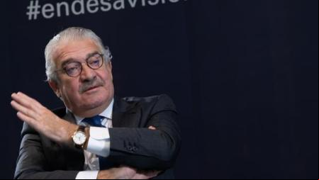 El consejero delegado de Endesa, José Bogas, en rueda de prensa