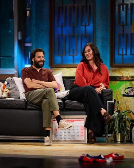 Salvador Sobral y Sílvia Pérez Cruz han visitado este jueves La Revuelta para presentar su disco conjunto 'Sílvia & Salvador'.