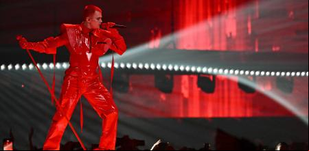 Belgian singer Red Sebastian representing Belgium with the song 