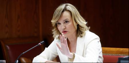 Pilar Alegría defiende a Ábalos: “Jamás hubo una fiesta con prostitutas en el Parador de Teruel”