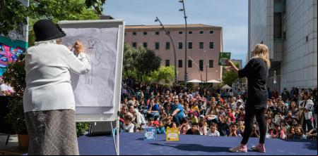 El festival de literatura infantil y juvenil Món Llibre se abre a la ciudad