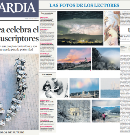 'La Vanguardia del suscriptor', un diario elaborado solo con contenidos de los lectores