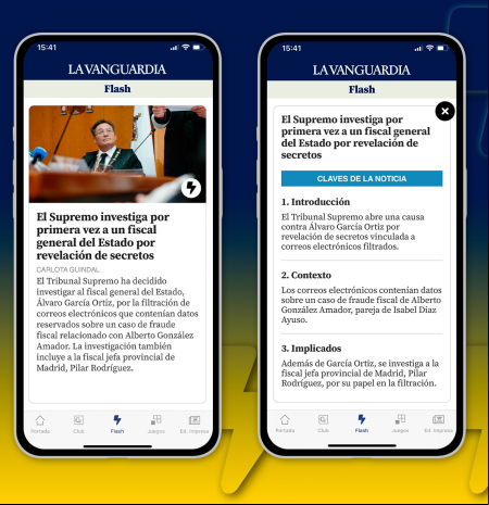‘La Vanguardia’ lanza Flash para informarse en un minuto desde el móvil