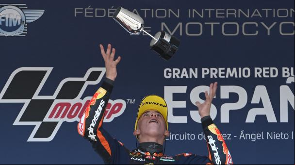 Pedro Acosta rompe la historia: el primero con 4 podios seguidos en su debut