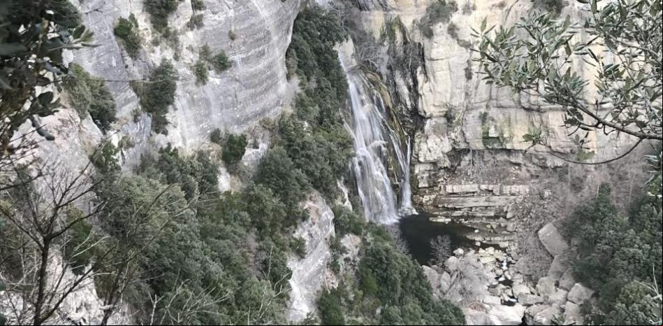 El salto de agua de Sallent