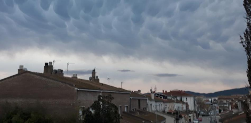 Cielo enladrillado en Igualada