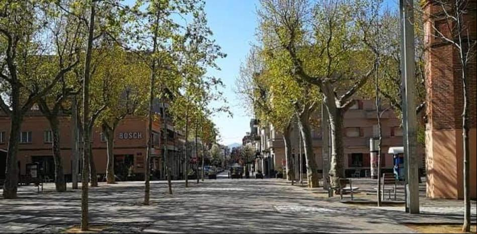 La Plaza de la Corona de Granollers