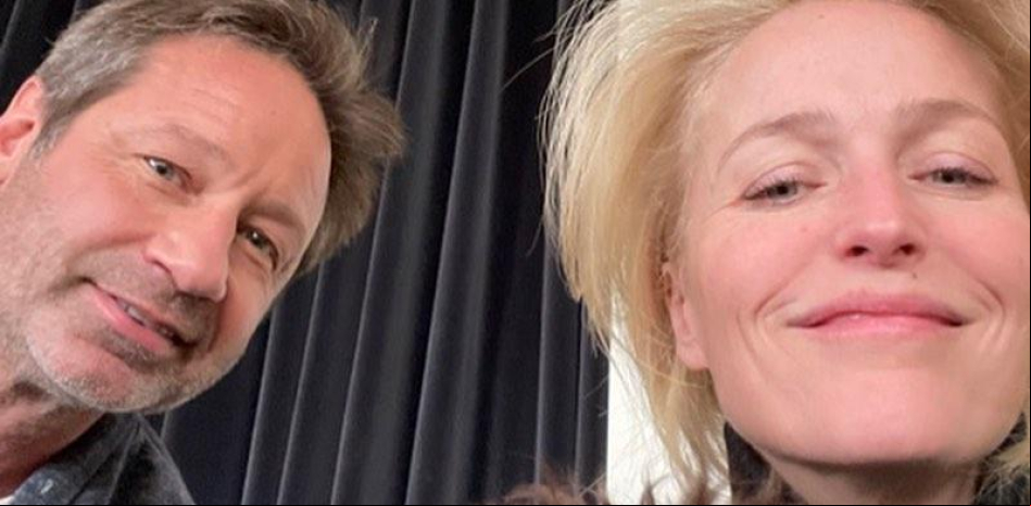 Instagram de los famosos: Mulder y Scully, juntos de nuevo
