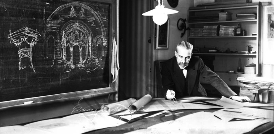 De oficio, arquitecto modernista