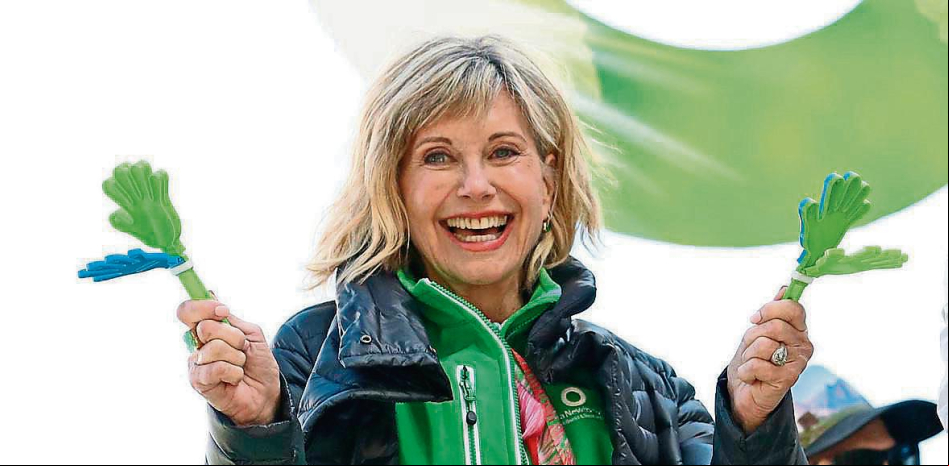 Olivia Newton-John rechaza la vacuna de la covid