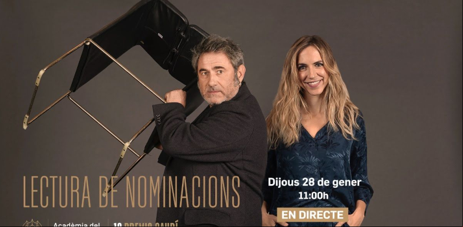 Las nominaciones a los Premios Gaudí, en directo
