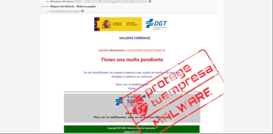 La falsa multa de la DGT: cómo actuar ante esta estafa en internet