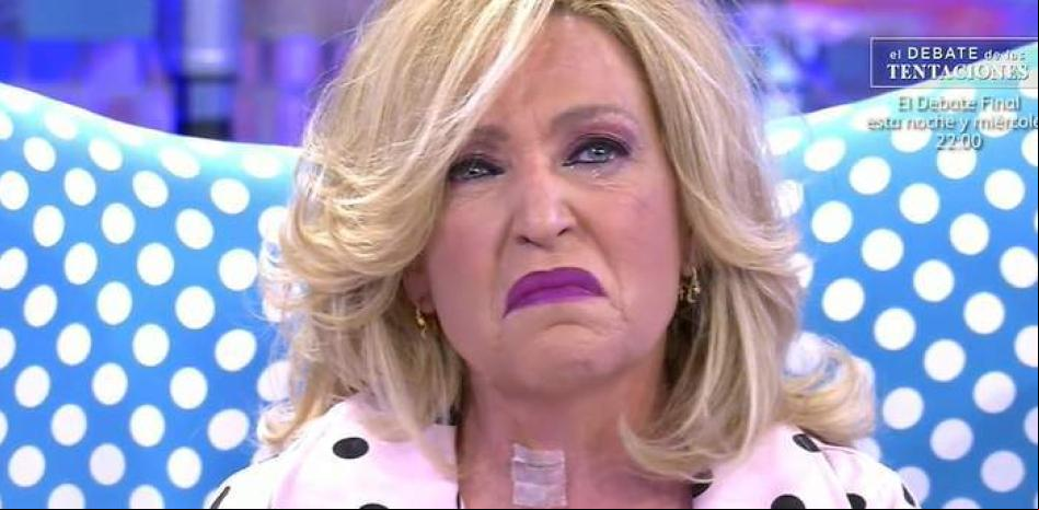 Lydia Lozano se hunde en su regreso a ‘Sálvame’ tras la muerte de su hermano