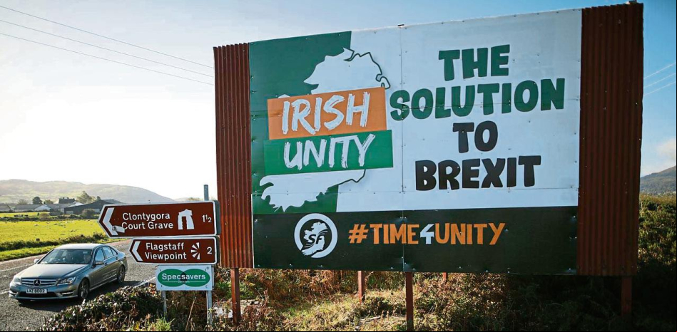La carretera de la reunificación de Irlanda
