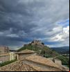 El gran nubarrón del castillo de Cardona