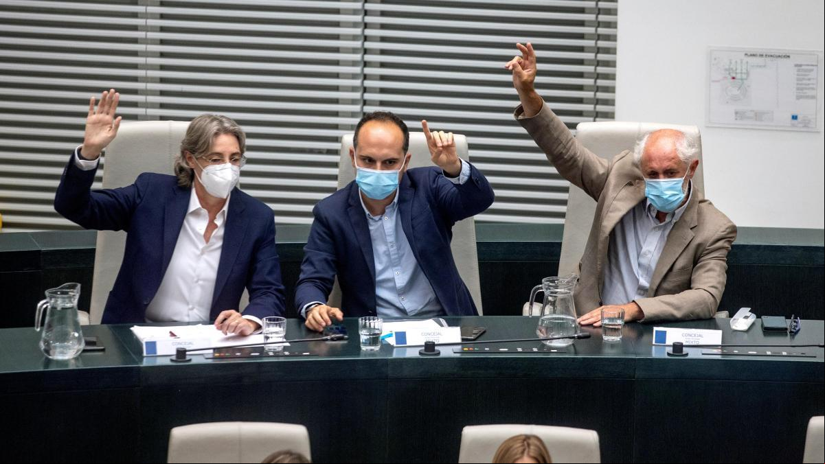 El grupo mixto se abre paso en el Ayuntamiento de Madrid entre broncas y polémicas