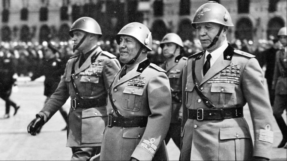 El mariscal Badoglio, un fascista contra Mussolini