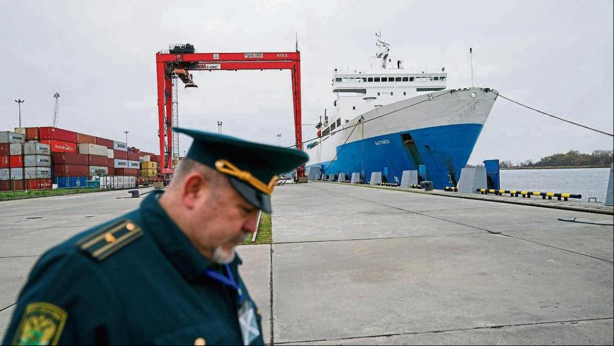 Ucrania reivindica un ataque contra un barco portamisiles en el enclave de Kaliningrado