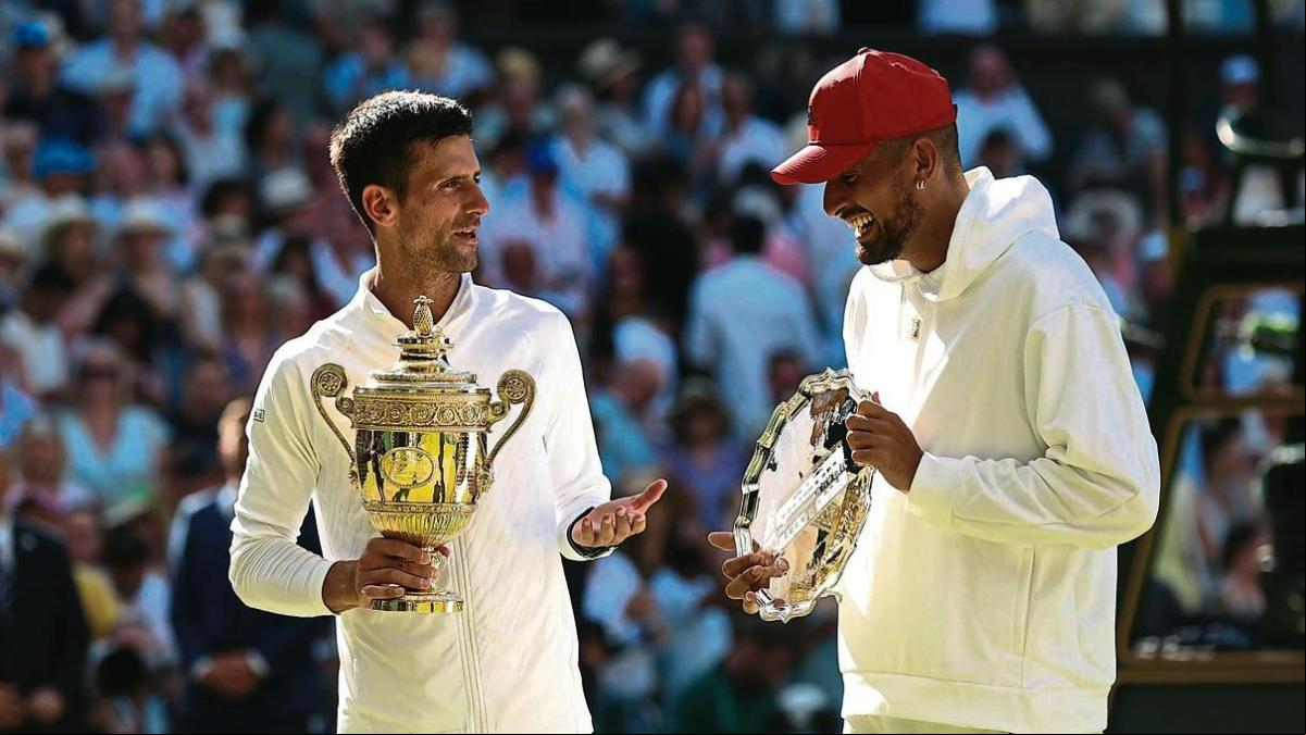 Djokovic formará pareja de dobles con Kyrgios en Brisbane Djokovic formará pareja de dobles con Kyrgios en Brisbane