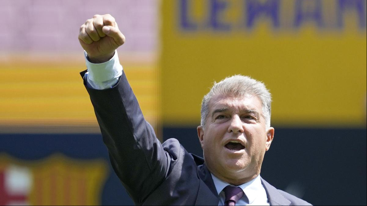 Laporta: Vamos a poder inscribir a los jugadores, hemos saneado la entidad