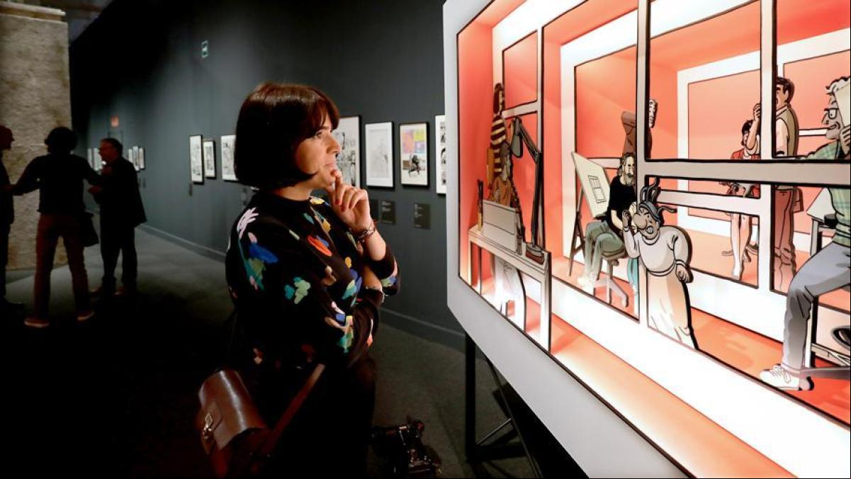 Una muestra en el CaixaForum de Barcelona repasa la historia del cómic