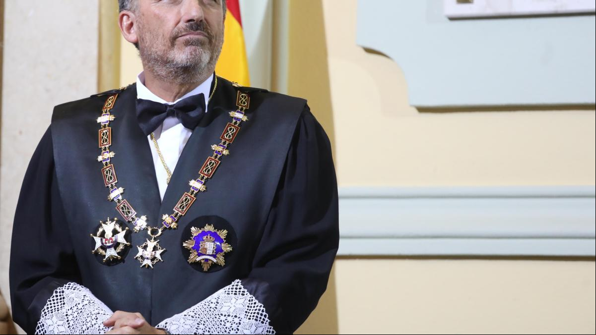 La mesa del juez Marchena