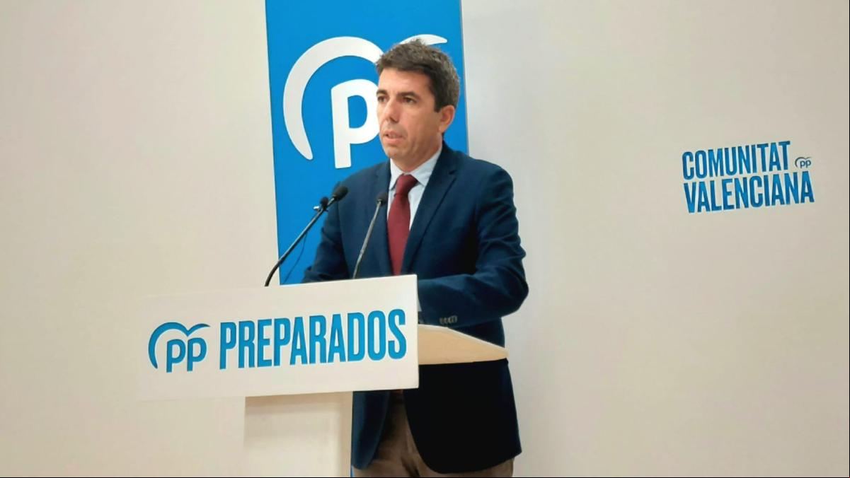 Carlos Mazón exige a Ximo Puig que diga si es el jefe de la trama Azud
