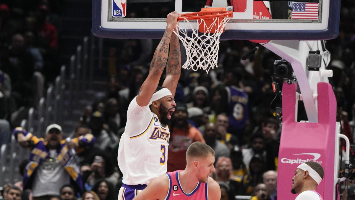 La resurrección de los Lakers de la mano de un inspirado Anthony Davis