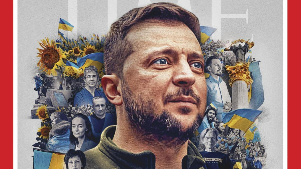 Volodímir Zelenski, elegido persona del año por la revista Time