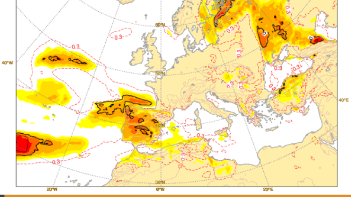 La borrasca Efraín llega a España: estas son las zonas más afectadas por la lluvia