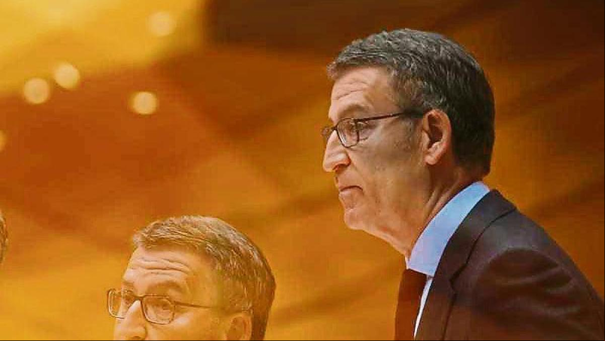 Feijóo descarta la moción de censura porque sólo blanquearía lo que está haciendo Sánchez