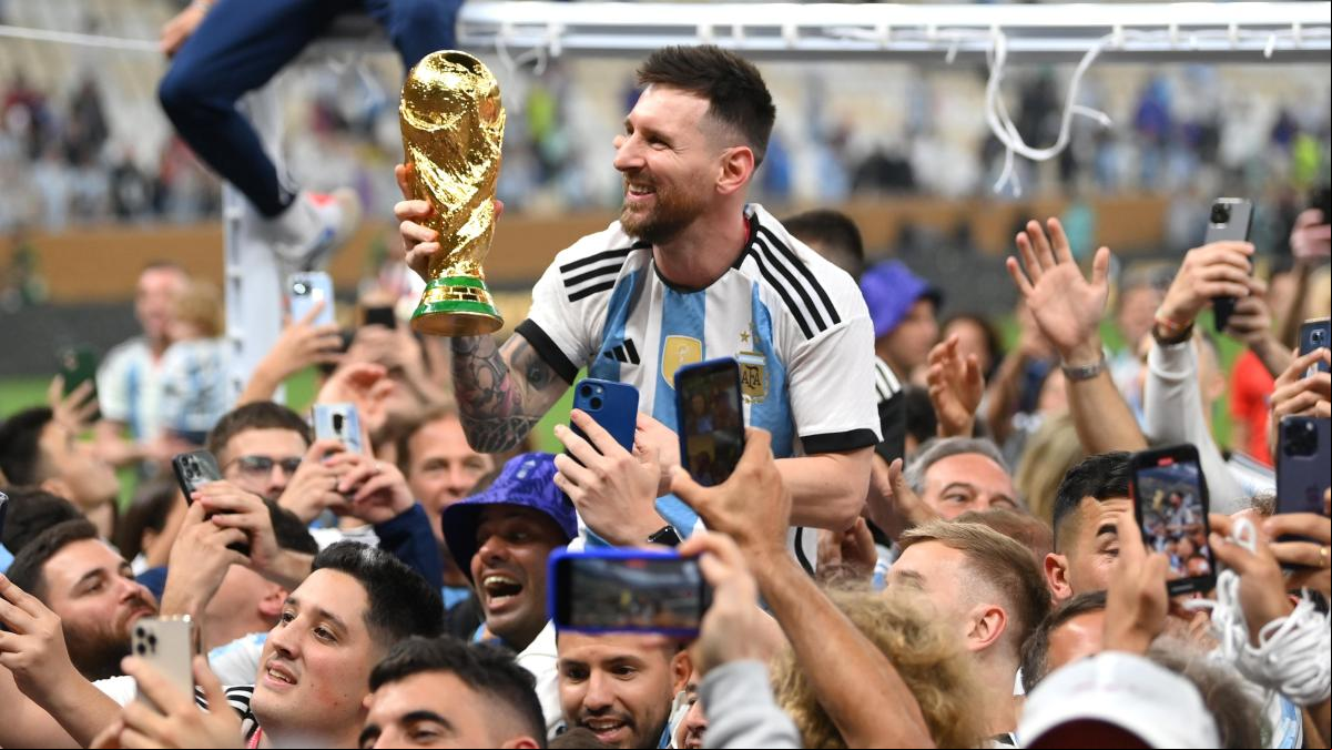 Messi: en cuanto a títulos no hay color