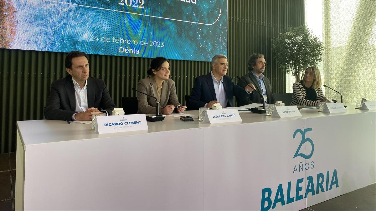 Resultados históricos” de Baleària: factura 563 millones de euros y suma récord de viajeros