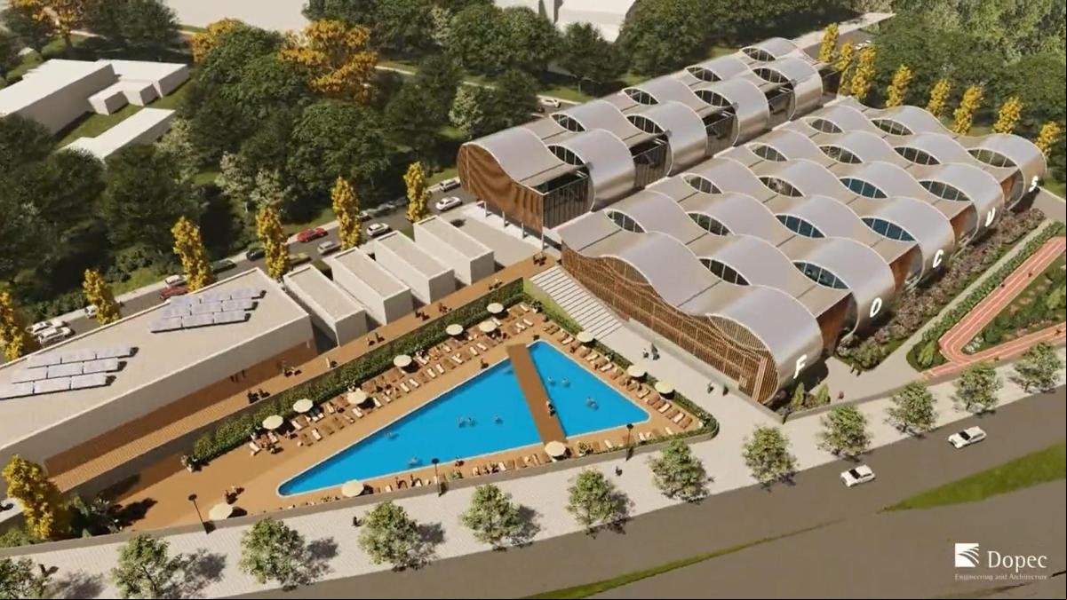 Badalona reactiva la construcción de la nueva piscina olímpica municipal