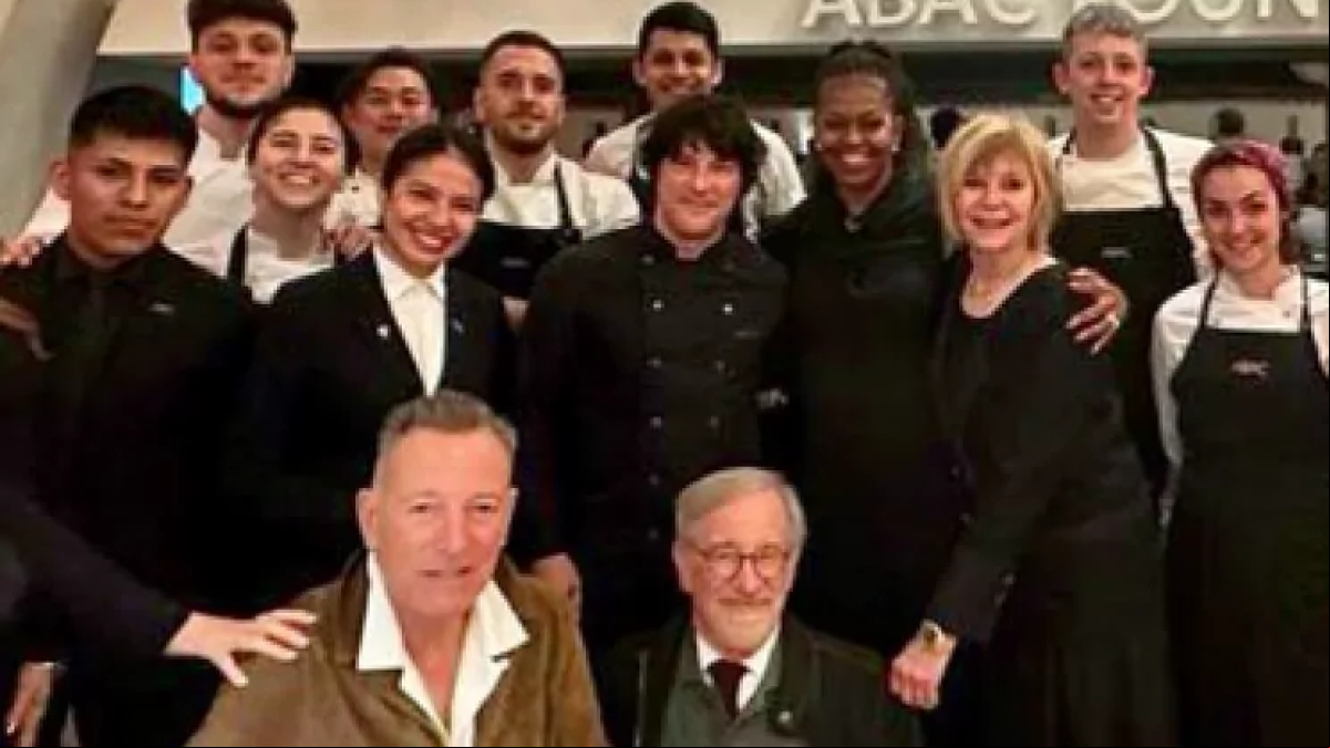Bruce Springsteen, Steven Spielberg y Michelle Obama disfrutan del ABaC de Jordi Cruz en Barcelona