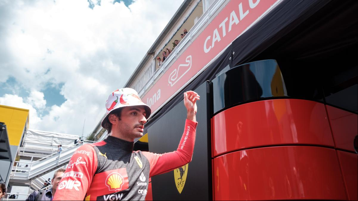 El trampolín catalán de Carlos Sainz