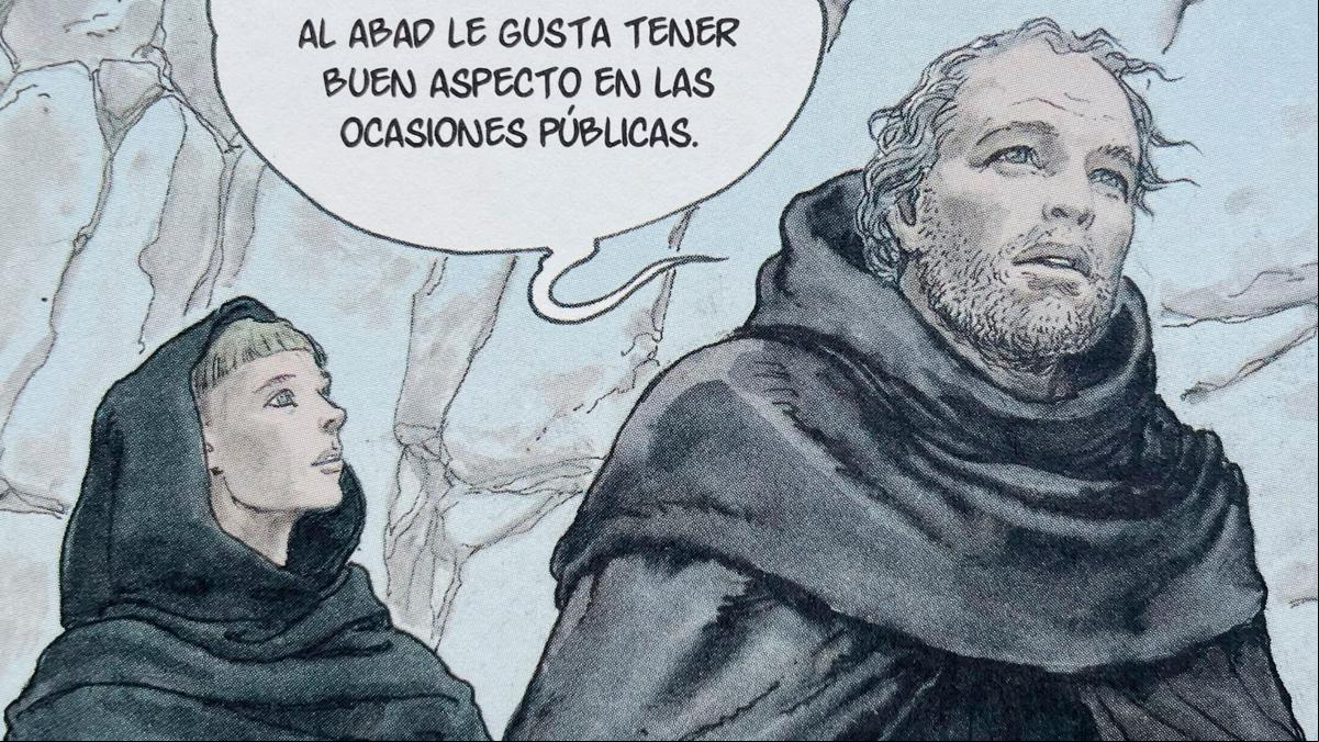 Milo Manara lleva a Marlon Brando a la abadía de ‘El nombre de la rosa’