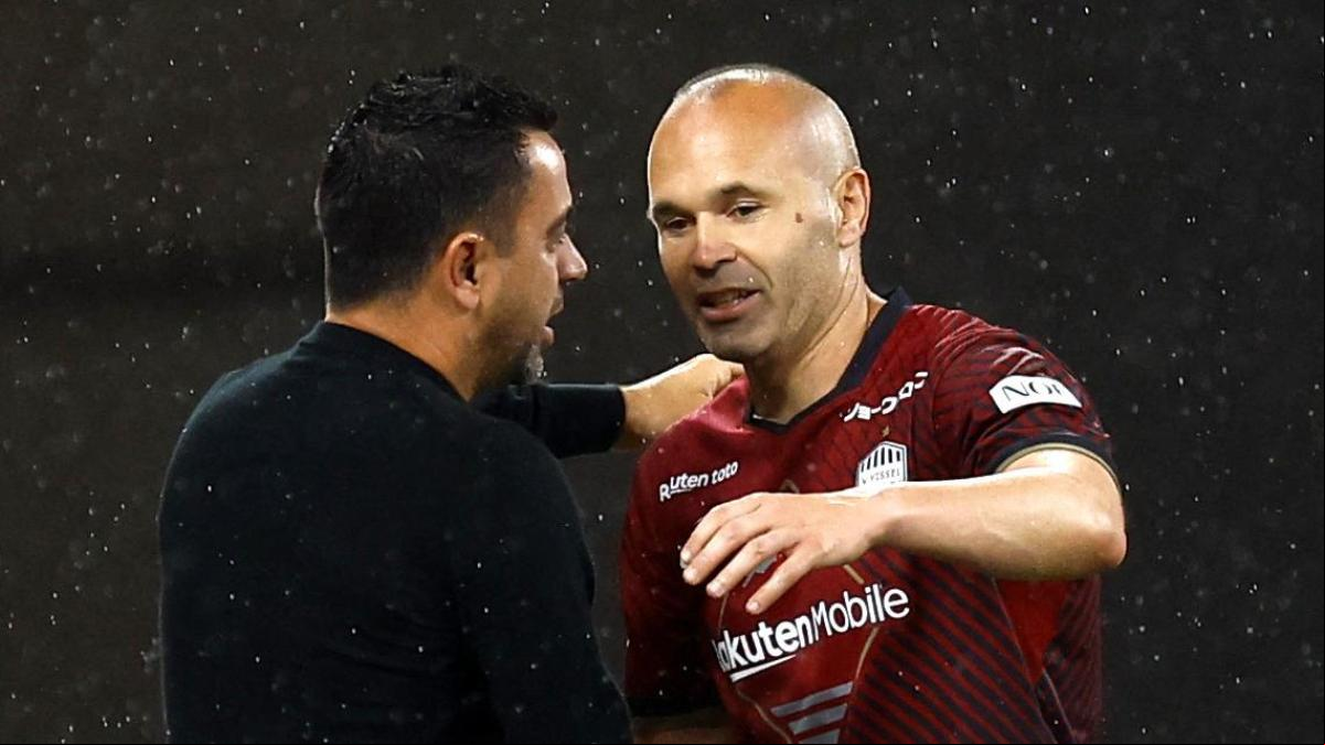 Pablo Torre brilla en el primer homenaje a Iniesta en Japón