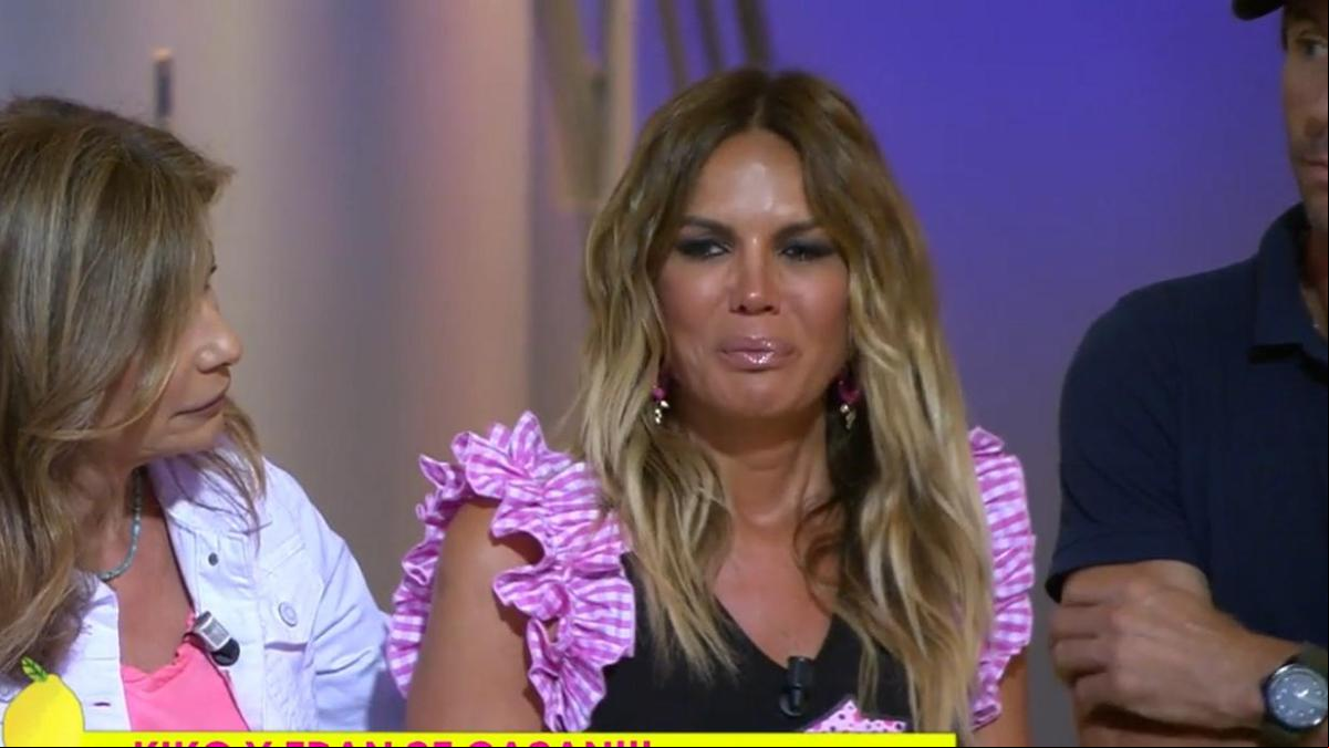 El momento en el que Marta López se queda en shock cuando Sálvame anuncia la boda de Kiko Hernández con Fran Antón