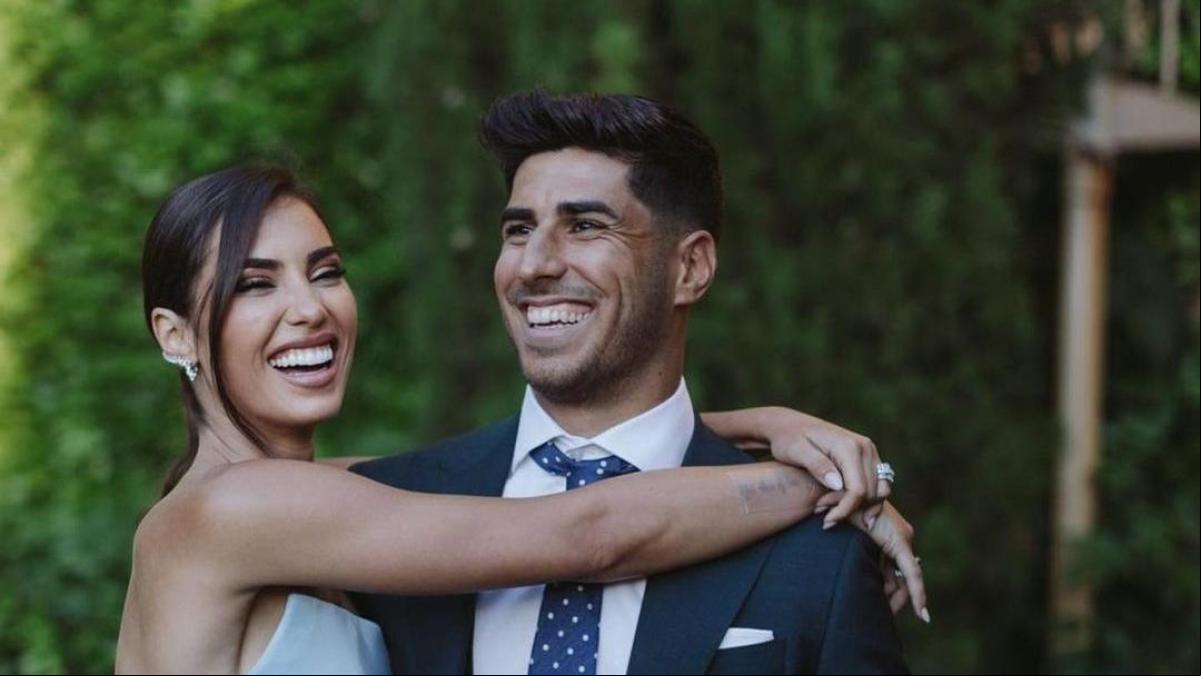 Marco Asensio y su mujer, Sandra Garal, en crisis