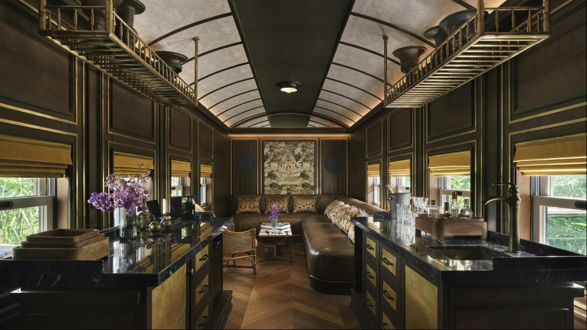 El resort tailandés que revive la magia de los antiguos trenes
