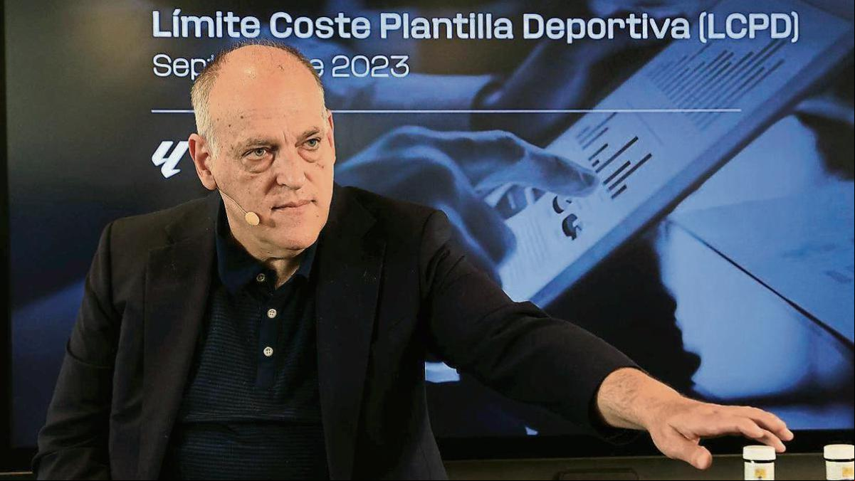 Tebas: “Florentino miente y quiere que todo gire alrededor de lo que él piensa