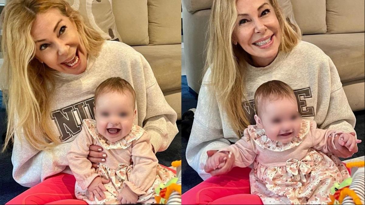 Ana Obregón celebra los seis meses de Anita con tiernas imágenes y un dardo a sus haters